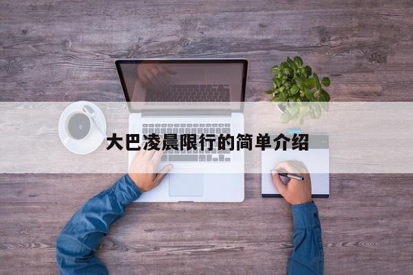 大巴凌晨限行的简单介绍