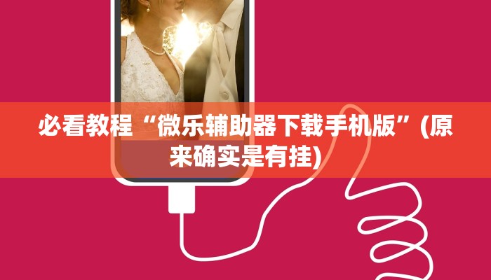 必看教程“微乐辅助器下载手机版”(原来确实是有挂)