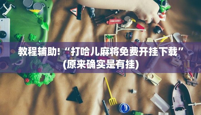 教程辅助!“打哈儿麻将免费开挂下载”(原来确实是有挂)