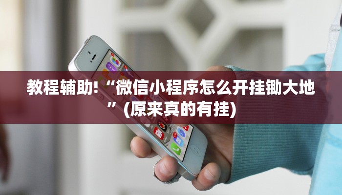 教程辅助!“微信小程序怎么开挂锄大地”(原来真的有挂)