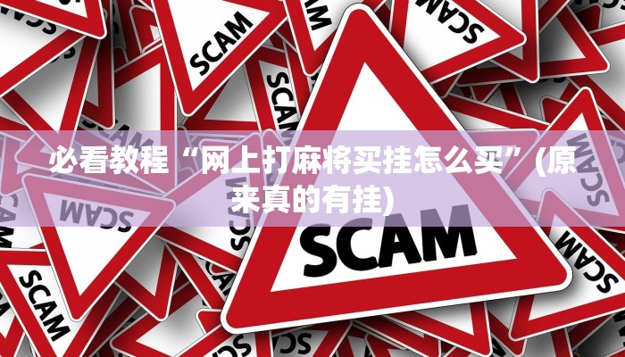 必看教程“网上打麻将买挂怎么买”(原来真的有挂)