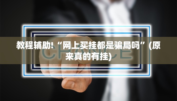 教程辅助!“网上买挂都是骗局吗”(原来真的有挂)