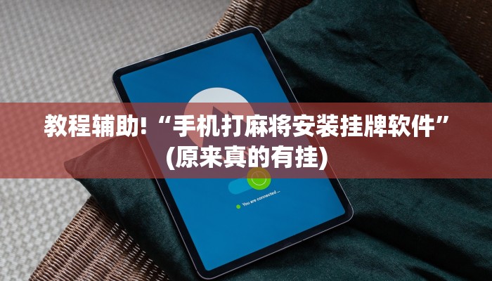 教程辅助!“手机打麻将安装挂牌软件”(原来真的有挂)