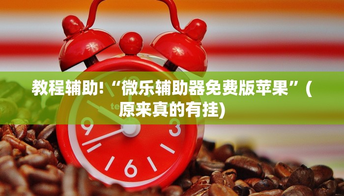 教程辅助!“微乐辅助器免费版苹果”(原来真的有挂)