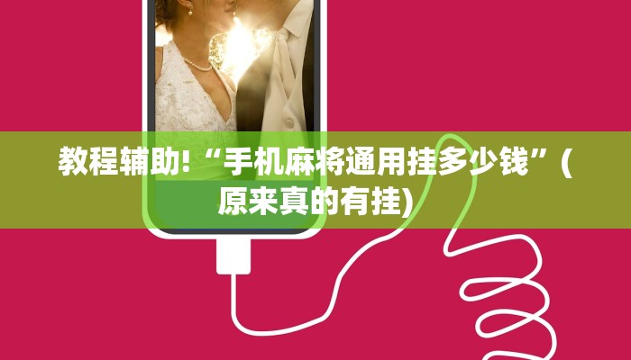 教程辅助!“手机麻将通用挂多少钱”(原来真的有挂)