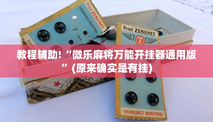 教程辅助!“微乐麻将万能开挂器通用版”(原来确实是有挂)