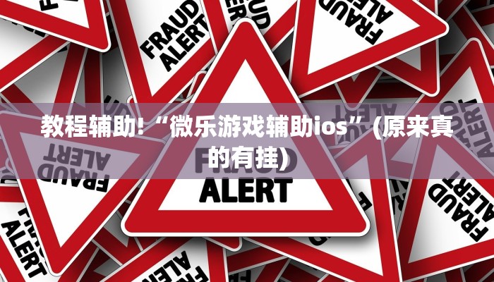 教程辅助!“微乐游戏辅助ios”(原来真的有挂)