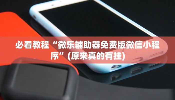 必看教程“微乐辅助器免费版微信小程序”(原来真的有挂)