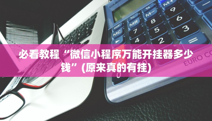 必看教程“微信小程序万能开挂器多少钱”(原来真的有挂)