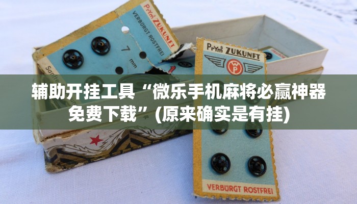 辅助开挂工具“微乐手机麻将必赢神器免费下载”(原来确实是有挂)