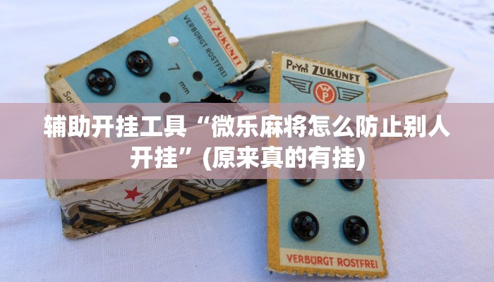 辅助开挂工具“微乐麻将怎么防止别人开挂”(原来真的有挂)