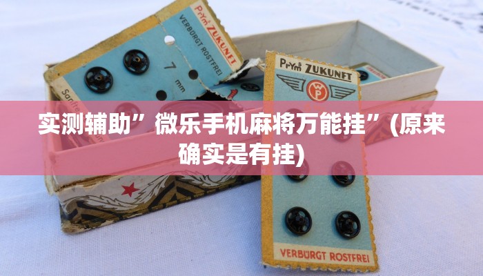 实测辅助”微乐手机麻将万能挂”(原来确实是有挂)