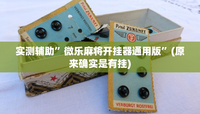 实测辅助”微乐麻将开挂器通用版”(原来确实是有挂)