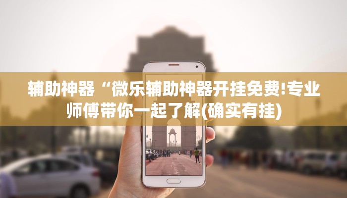辅助神器“微乐辅助神器开挂免费!专业师傅带你一起了解(确实有挂)