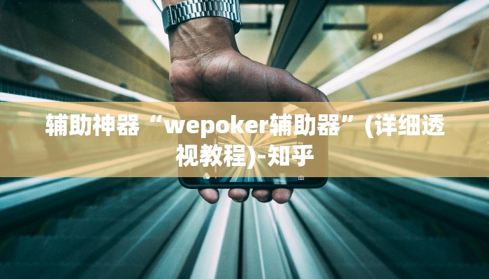 辅助神器“wepoker辅助器”(详细透视教程)-知乎
