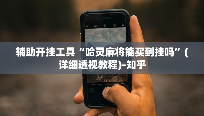 辅助开挂工具“哈灵麻将能买到挂吗”(详细透视教程)-知乎