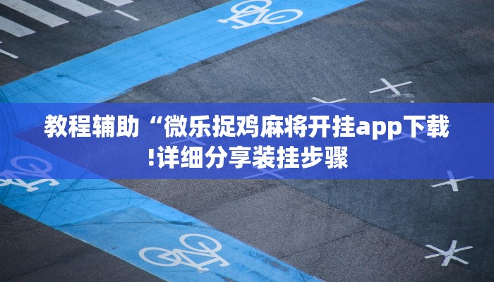 教程辅助“微乐捉鸡麻将开挂app下载!详细分享装挂步骤