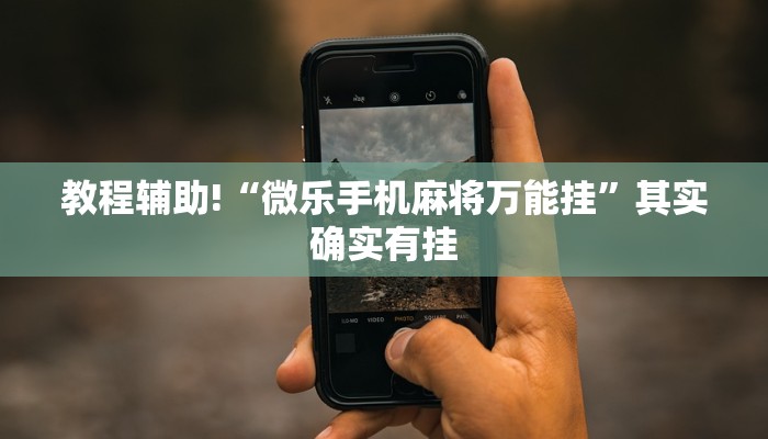 教程辅助!“微乐手机麻将万能挂”其实确实有挂