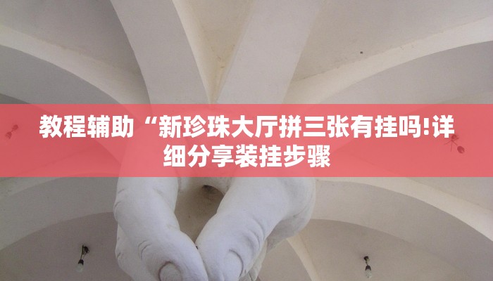 教程辅助“新珍珠大厅拼三张有挂吗!详细分享装挂步骤