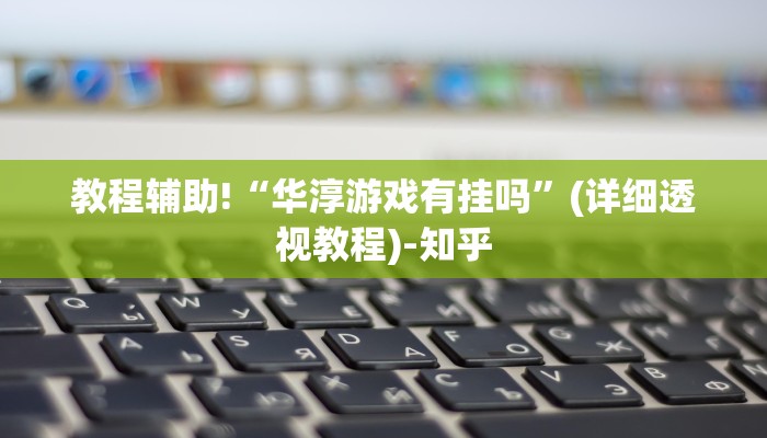 教程辅助!“华淳游戏有挂吗”(详细透视教程)-知乎