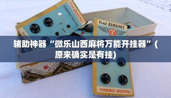 辅助神器“微乐山西麻将万能开挂器”(原来确实是有挂)