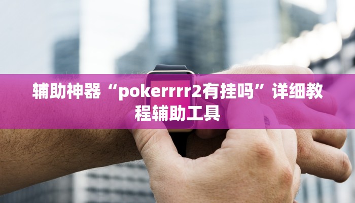 辅助神器“pokerrrr2有挂吗”详细教程辅助工具