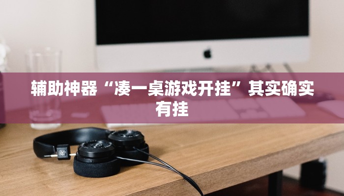 辅助神器“凑一桌游戏开挂”其实确实有挂