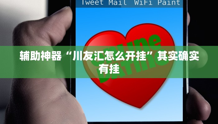 辅助神器“川友汇怎么开挂”其实确实有挂