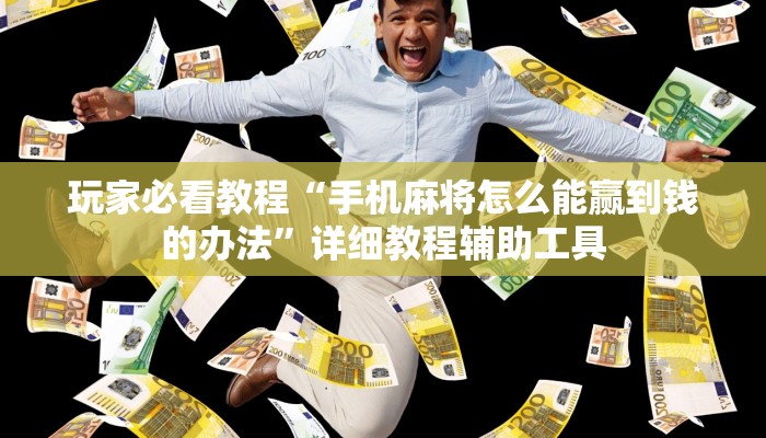 玩家必看教程“手机麻将怎么能赢到钱的办法”详细教程辅助工具